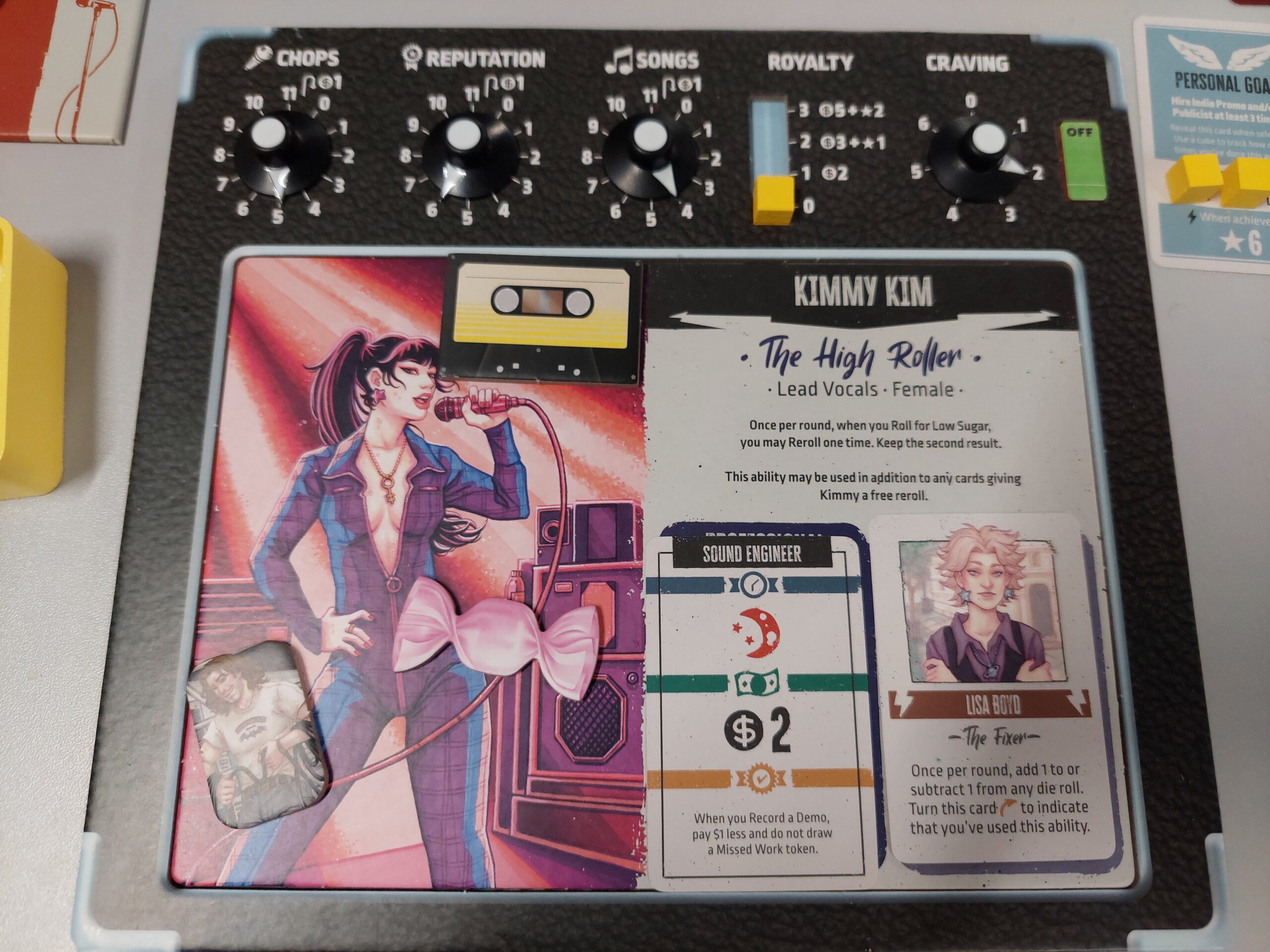 Rock Hard - Player mat